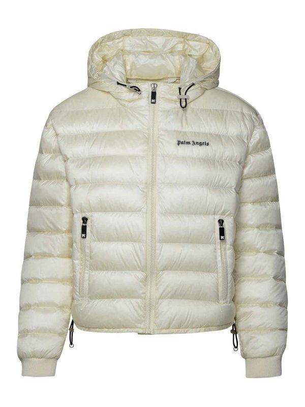 Palm Angels Blouson Rembourré - Crème