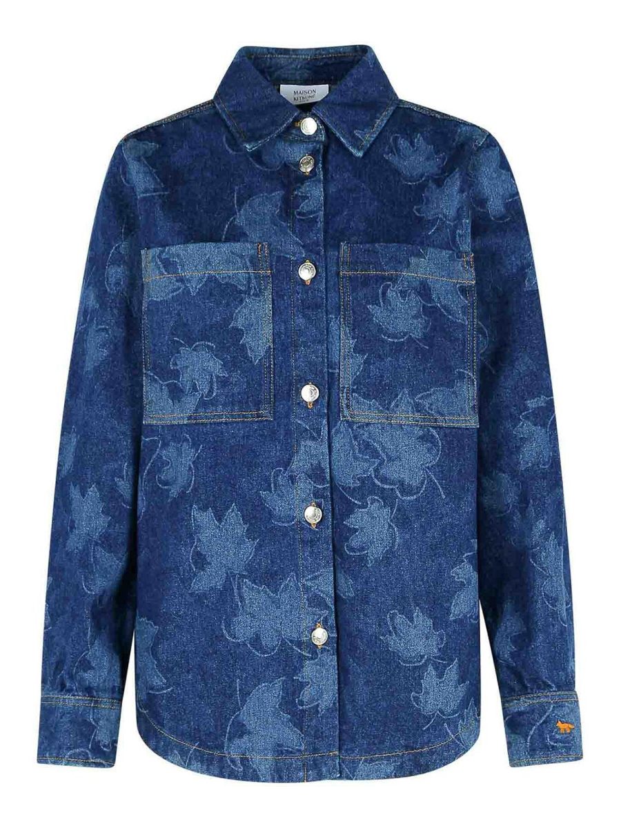 Maison Kitsuné Chemise - Bleu