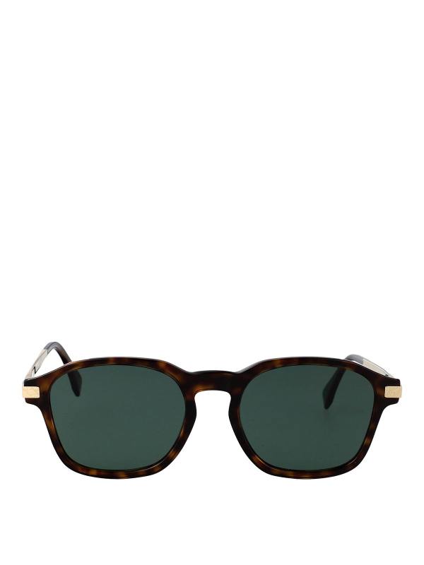 Fendi Lunettes De Soleil - Marron