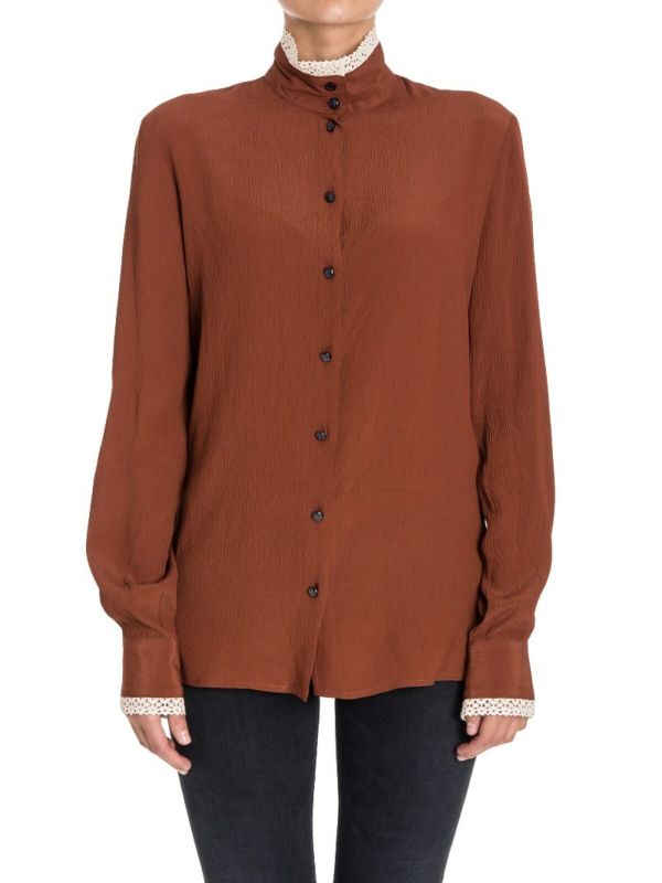 Stella Jean Chemise - Marron