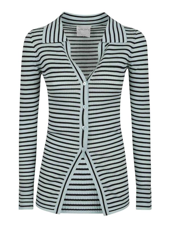 Forte Forte Cardigan - Bleu