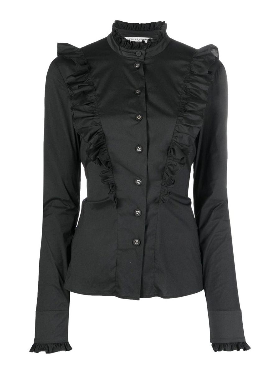 Philosophy di Lorenzo Serafini Chemise - Noir
