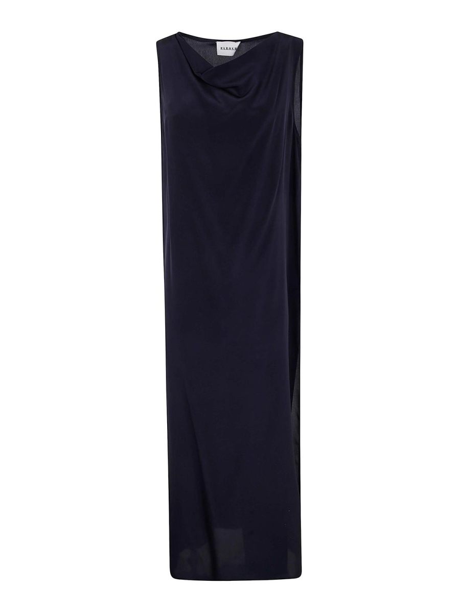 P. A.R. O.S. H. Robe Au Genou - Bleu