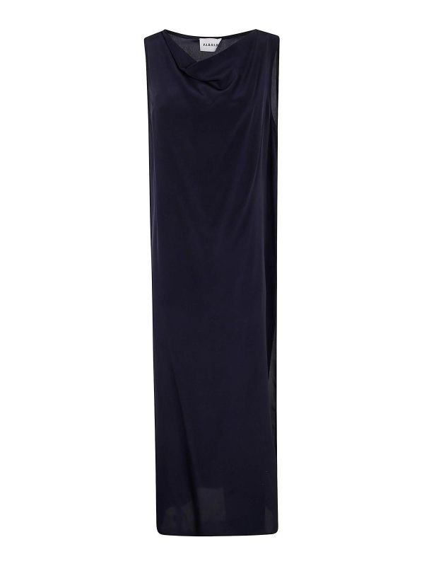 P. A.R. O.S. H. Robe Au Genou - Bleu
