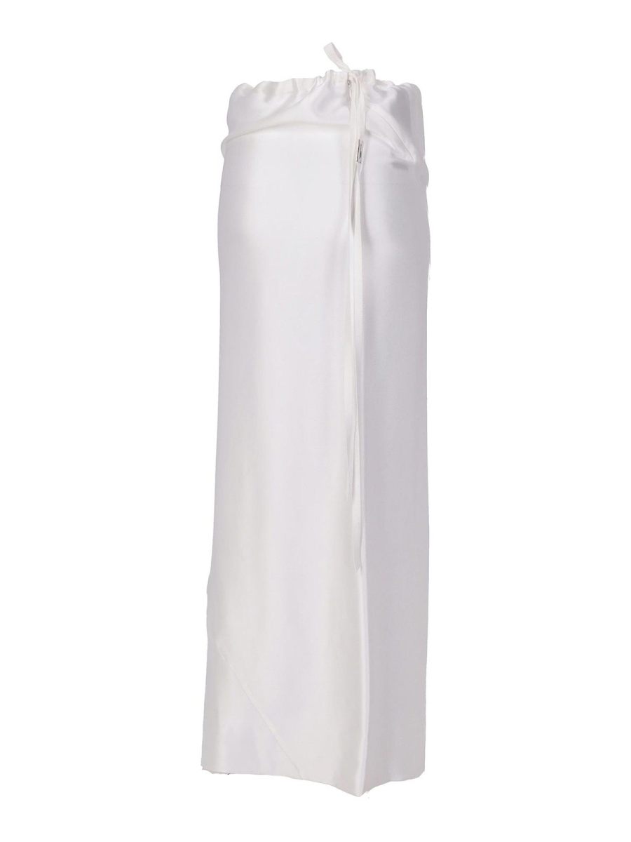 Ann Demeulemeester Jupe Midi - Beige