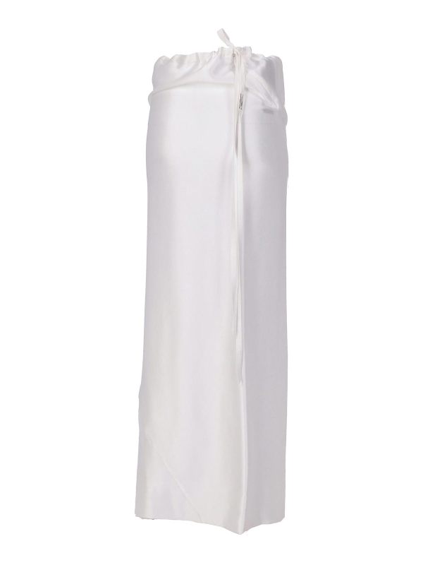Ann Demeulemeester Jupe Midi - Beige