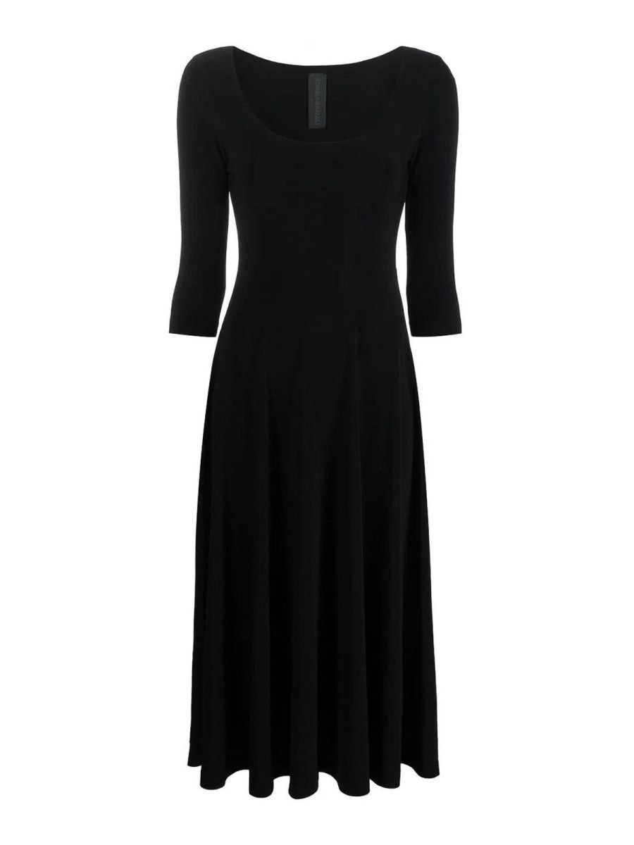 Norma Kamali Maxi Robe - Noir