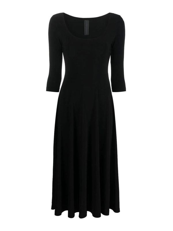 Norma Kamali Maxi Robe - Noir