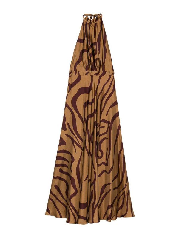 Raquel Diniz Robe Au Genou - Beige