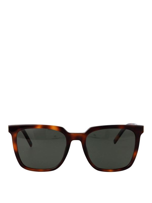 Saint Laurent Lunettes De Soleil - Marron