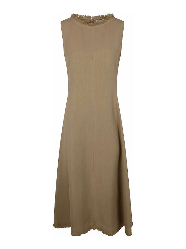 Antonelli Firenze Robe Au Genou - Marron