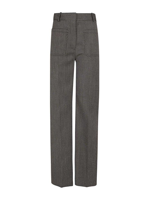 Victoria Beckham Pantalon Couturier - Noir