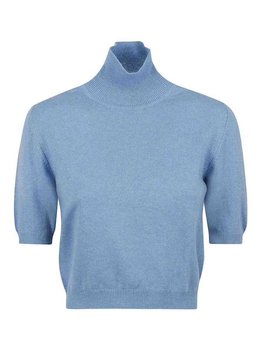 Eleven88 Pull Col Rond - Bleu