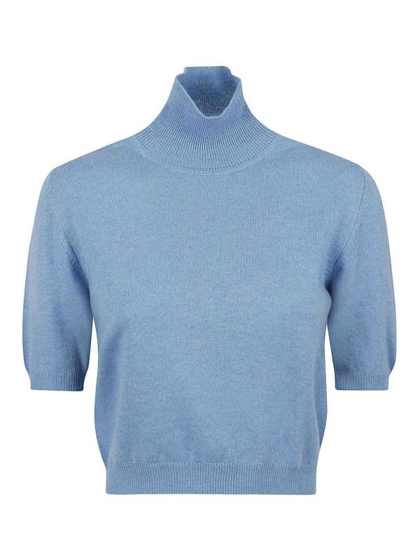 Eleven88 Pull Col Rond - Bleu