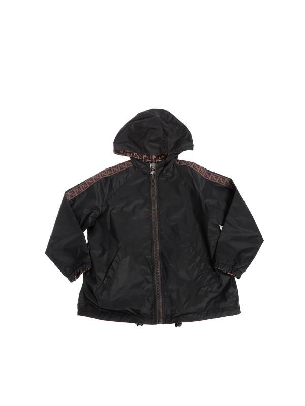 Fendi Jr Veste Casual - Noir