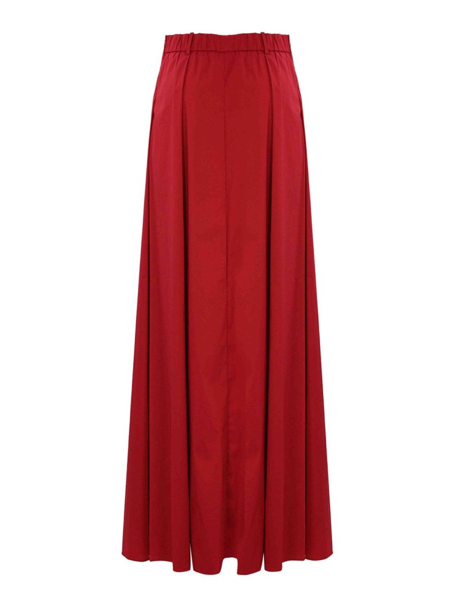 Liviana Conti Robe Au Genou - Rouge