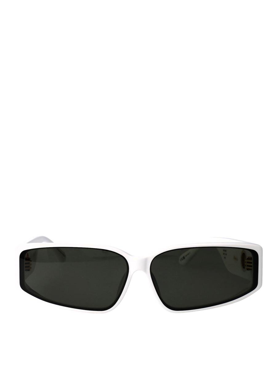 Linda Farrow Lunettes De Soleil - Blanc