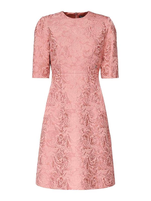 Dolce & Gabbana Robe Au Genou - Couleur Chair