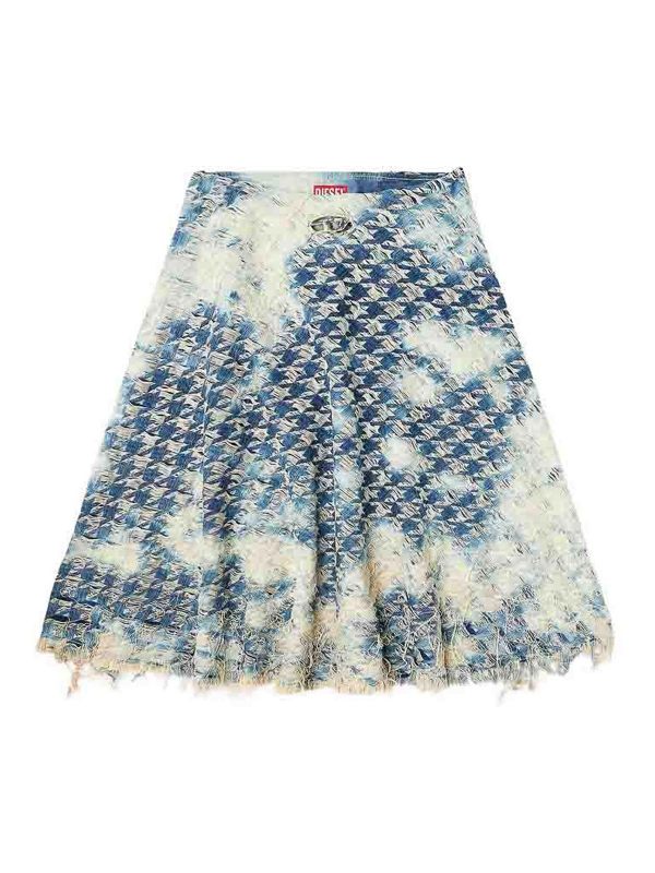 Diesel Mini Jupe - Bleu