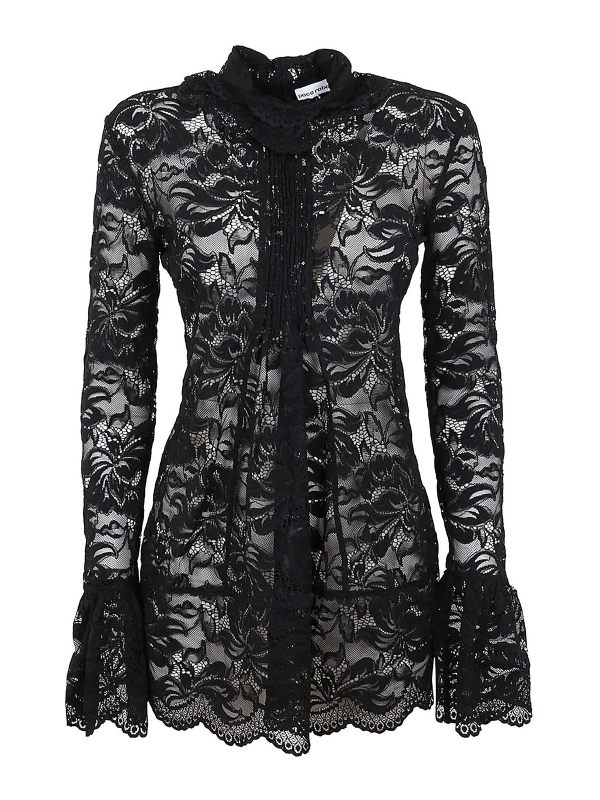 Paco Rabanne Top - Noir