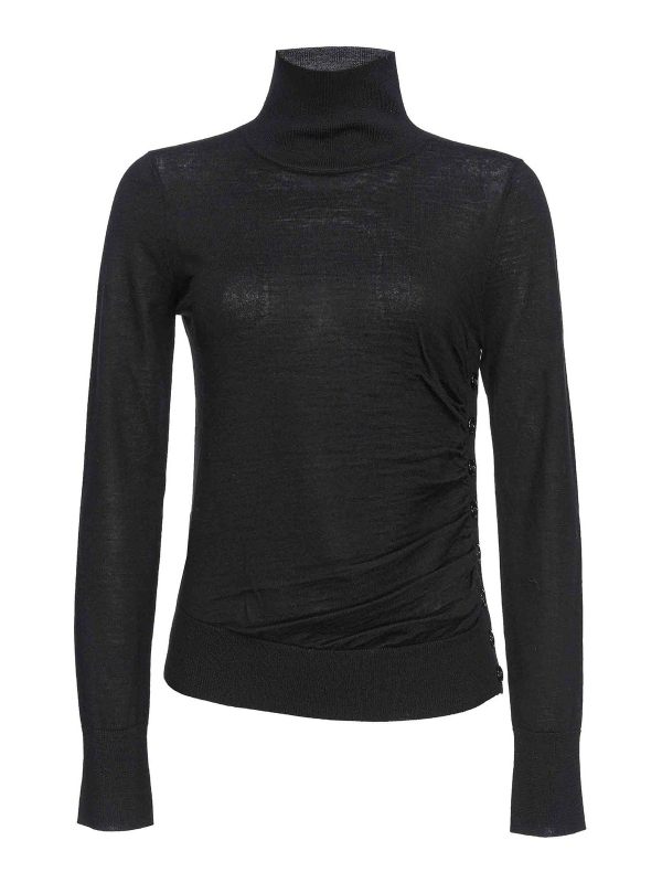 Pinko Pull Col Rond - Noir