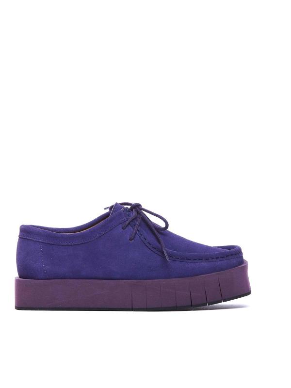 Paloma Barcelò Chaussures À Lacets - Violet