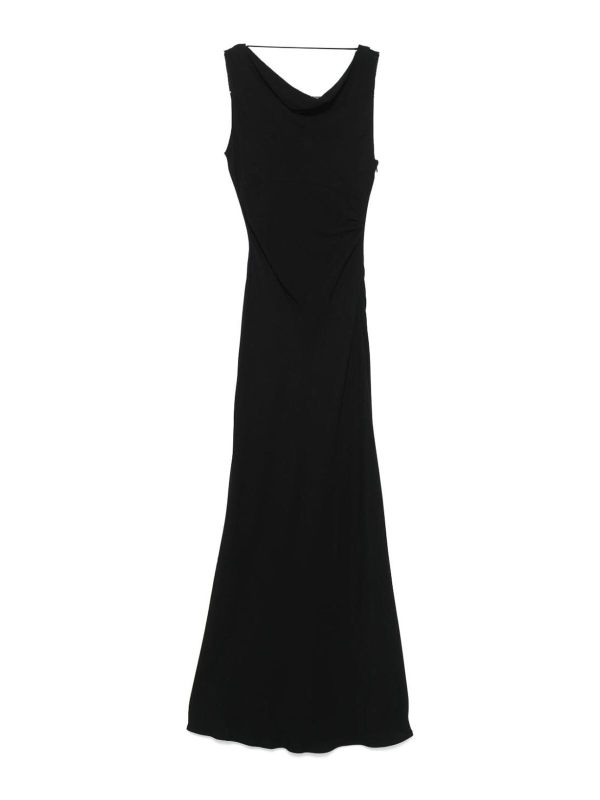 Semicouture Maxi Robe - Noir