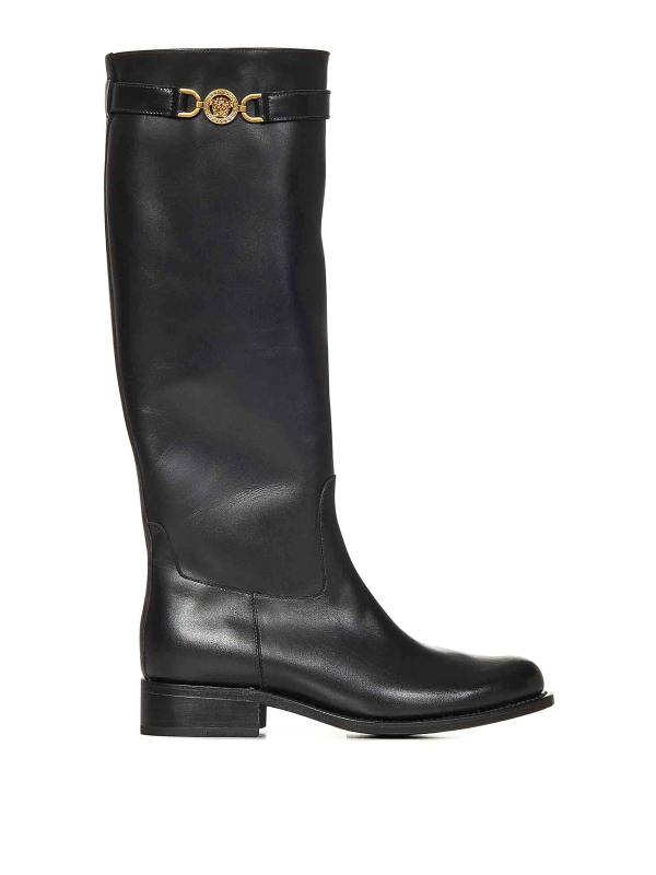 Versace Bottes - Noir