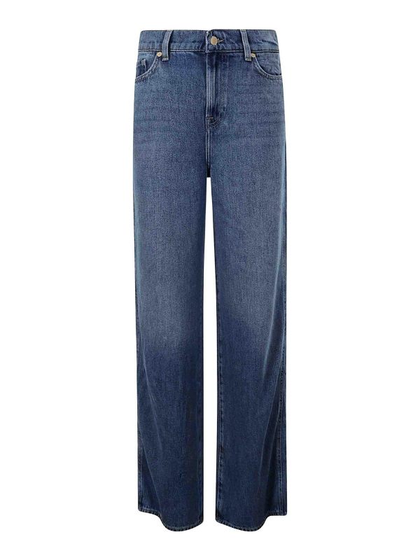 7 For All Mankind Jean Bootcut - Bleu