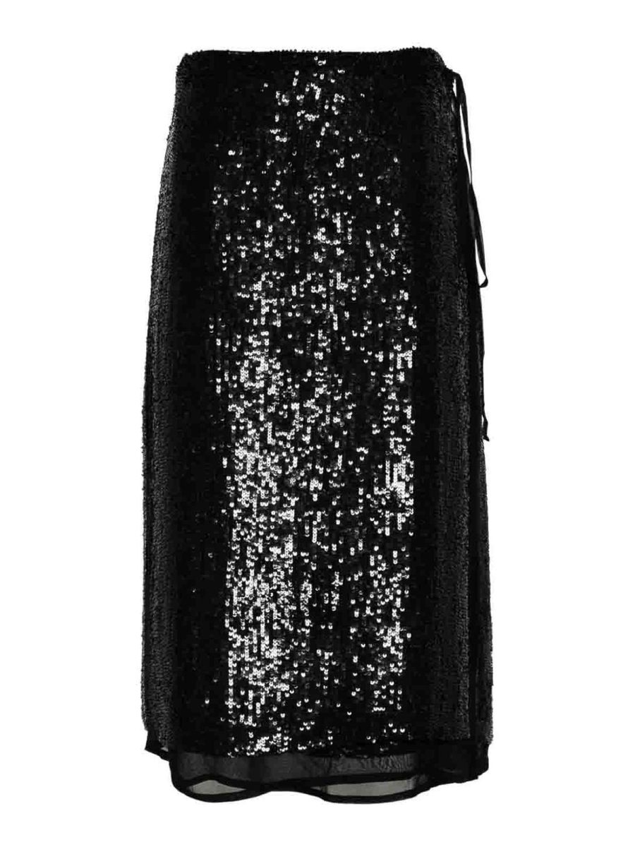 P. A.R. O.S. H. Jupe Midi - Noir