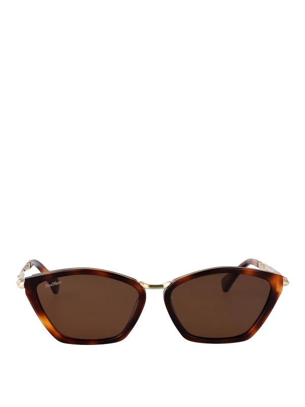 Max Mara Lunettes De Soleil - Marron