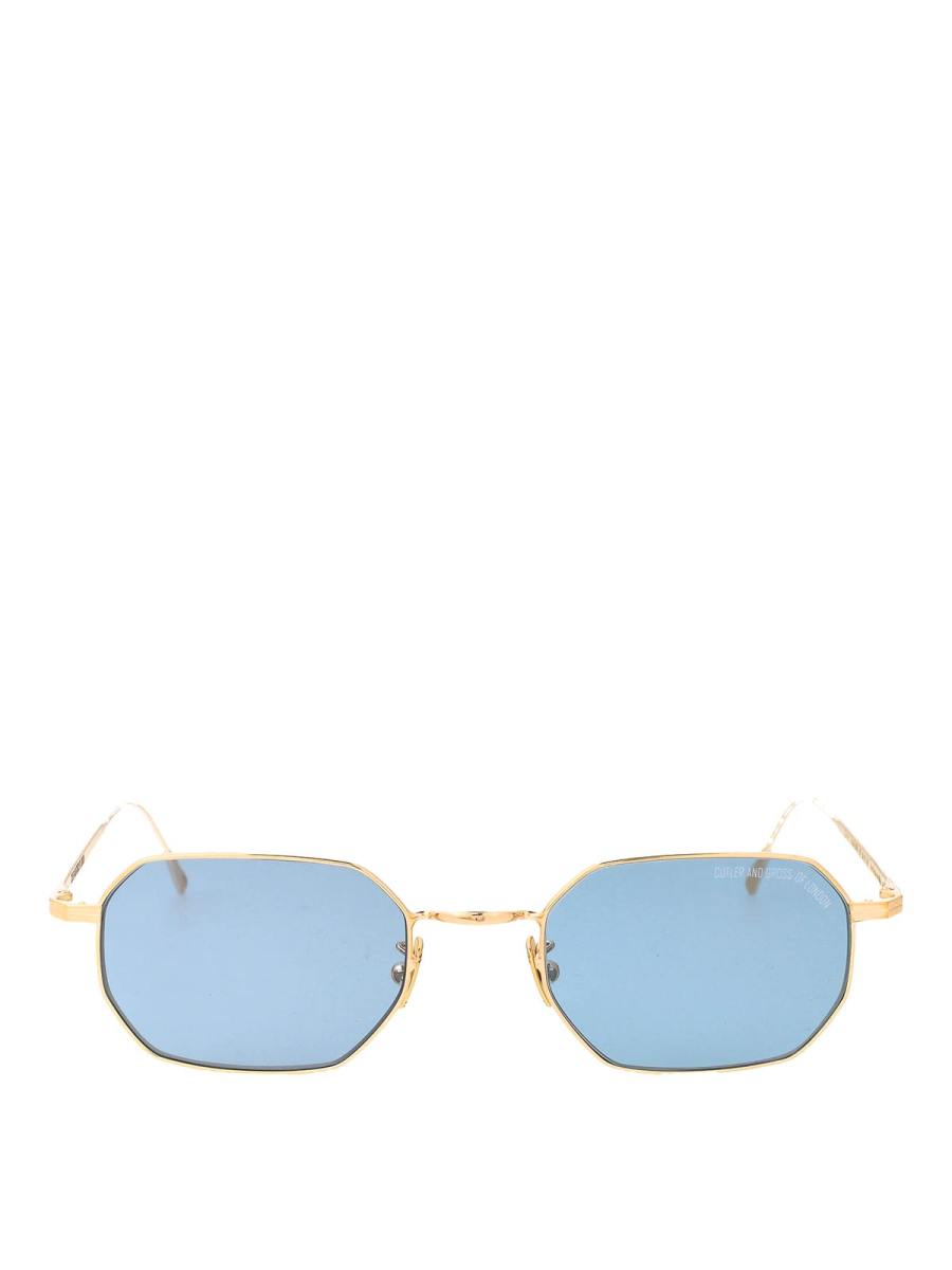 Cutler And Gross Lunettes De Soleil - Or