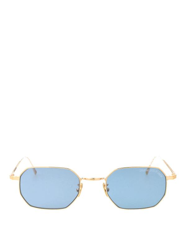 Cutler And Gross Lunettes De Soleil - Or
