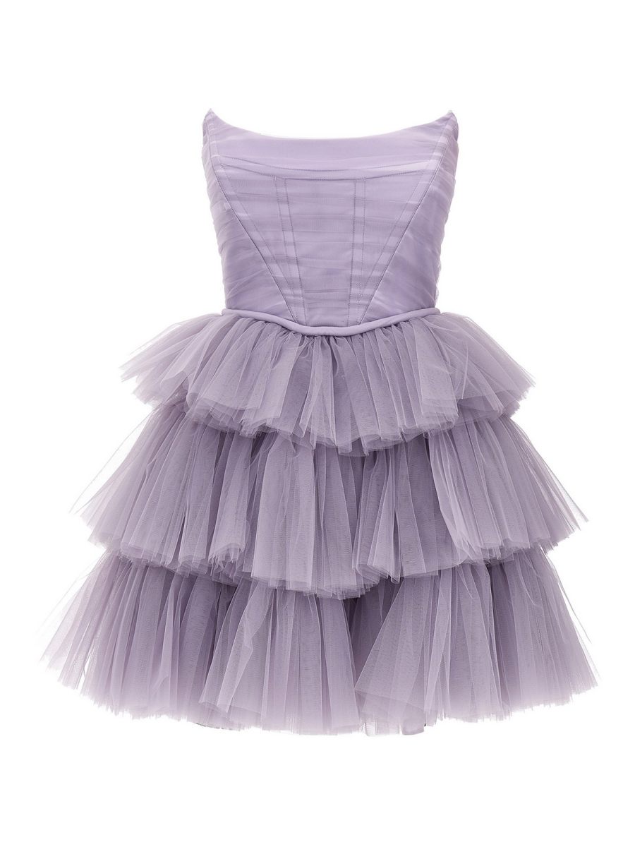 19:13 Dresscode Robe Au Genou - Violet