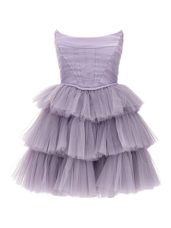 19:13 Dresscode Robe Au Genou - Violet