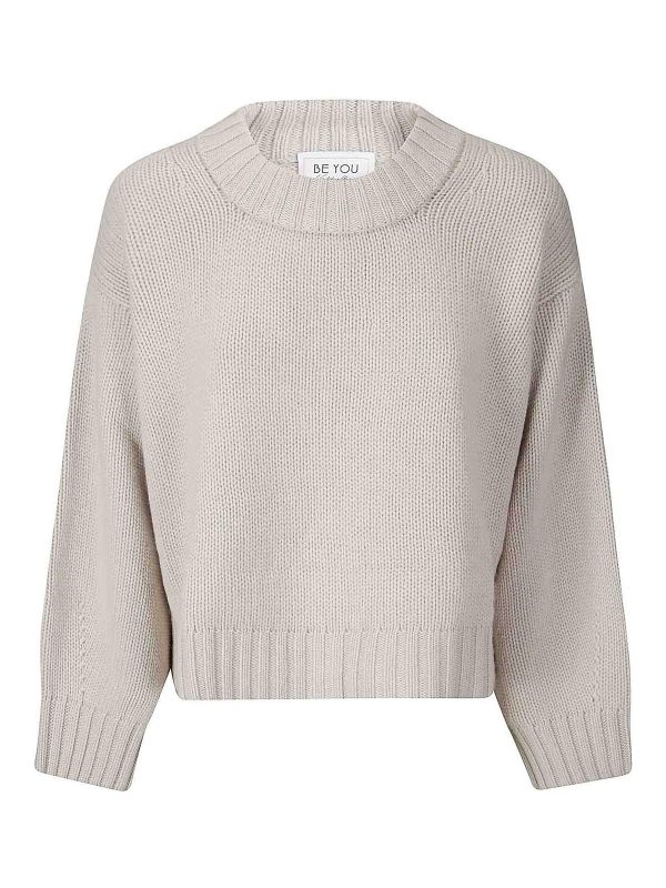Be You Pull Col Rond - Beige