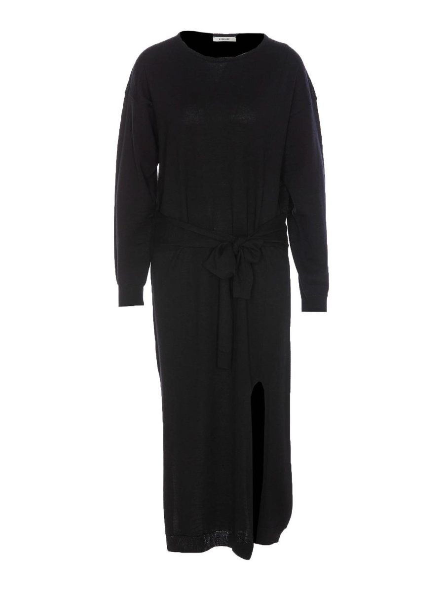 Lemaire Maxi Robe - Noir