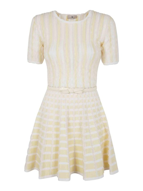 Elisabetta Franchi Robe Courte - Orange