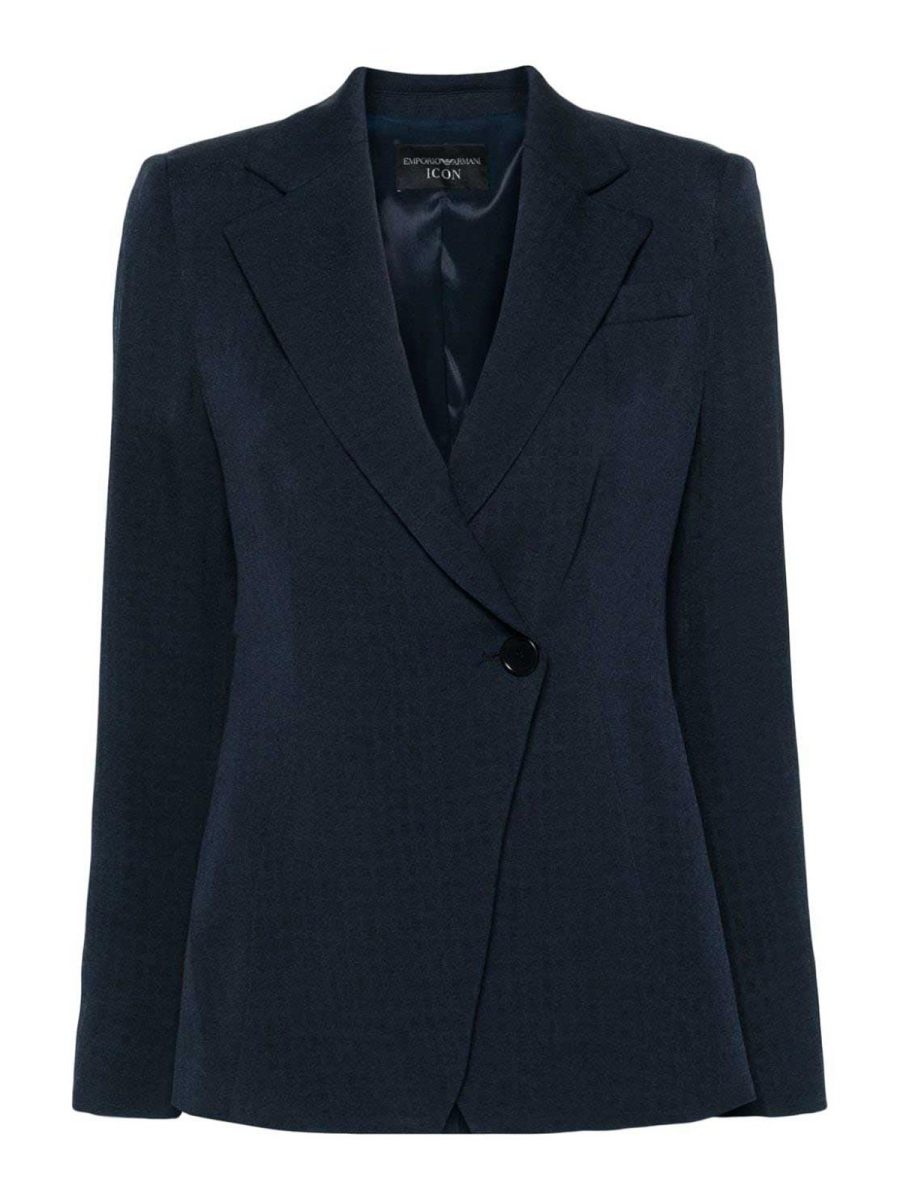 Emporio Armani Blazer Couturier - Bleu