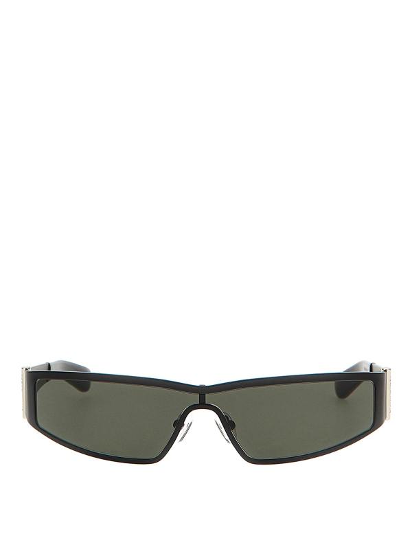 Alexander Mcqueen Lunettes De Soleil - Noir