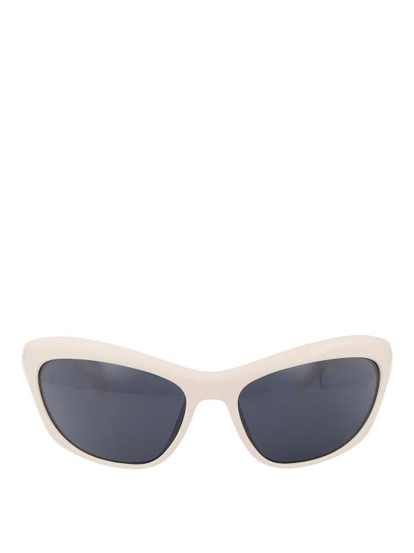 Chiara Ferragni Lunettes De Soleil - Blanc