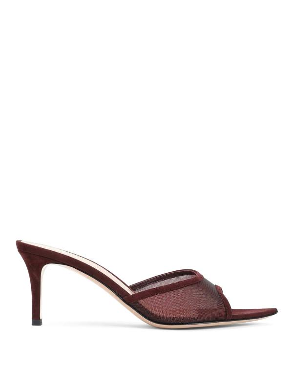 Gianvito Rossi Mules - Rouge