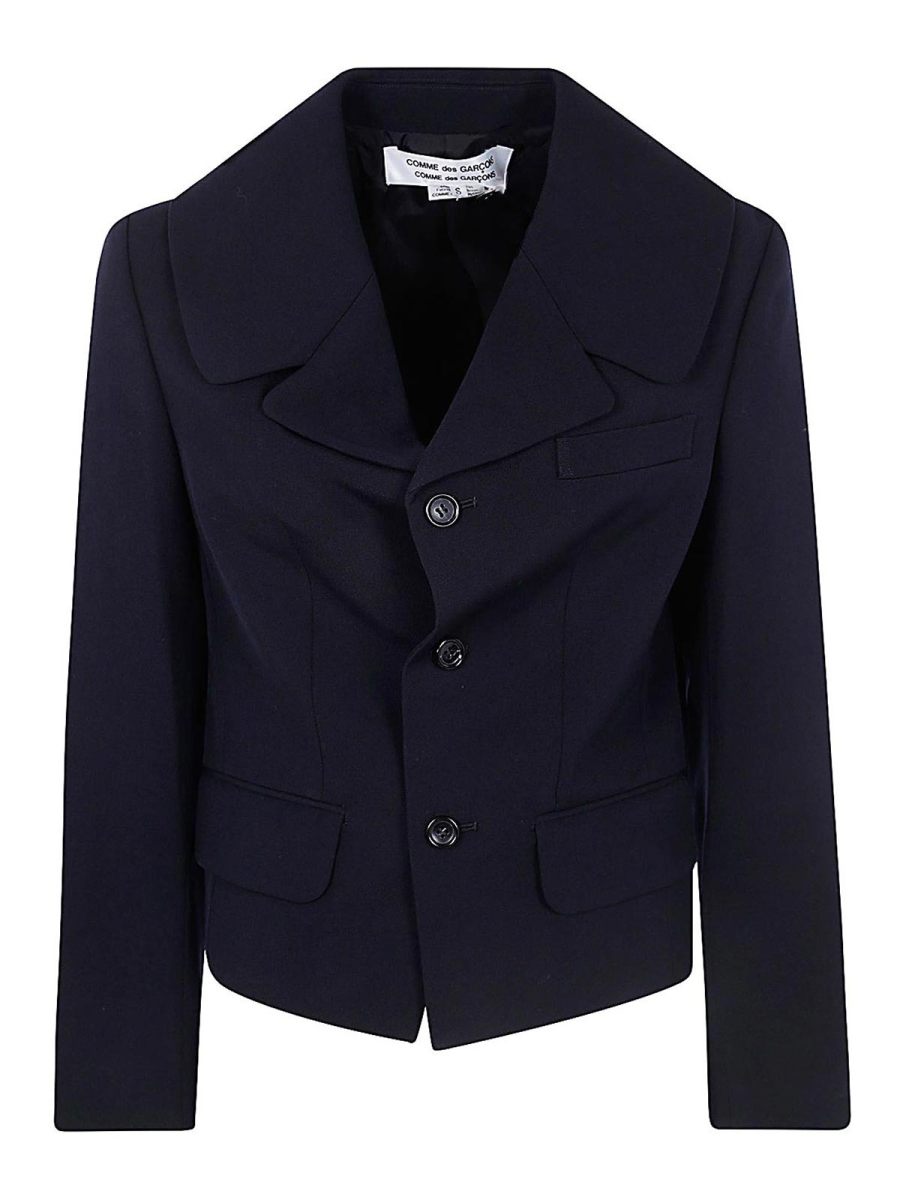 Comme Des Garcons Veste Casual - Bleu
