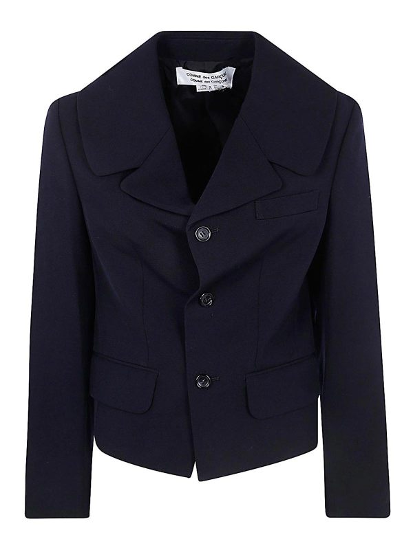 Comme Des Garcons Veste Casual - Bleu