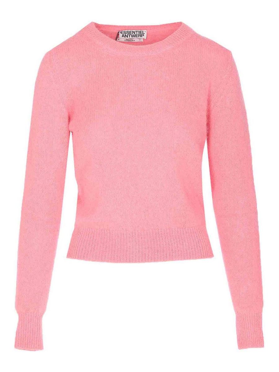 Essentiel Antwerp Pull Col Rond - Rose
