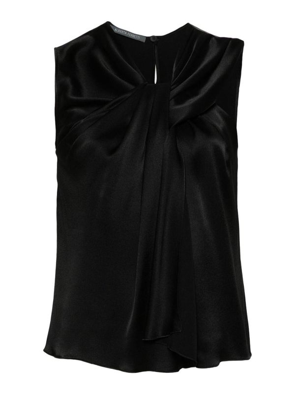 Alberta Ferretti Top - Noir