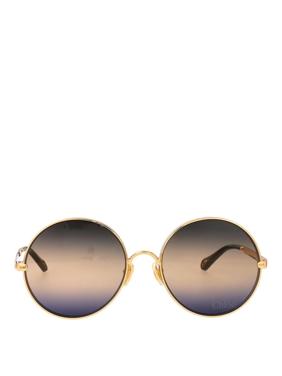 Chloe' Lunettes De Soleil - Or