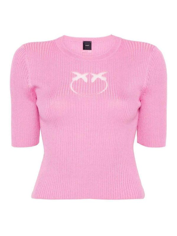 Pinko Pull Col Rond - Violet Clair