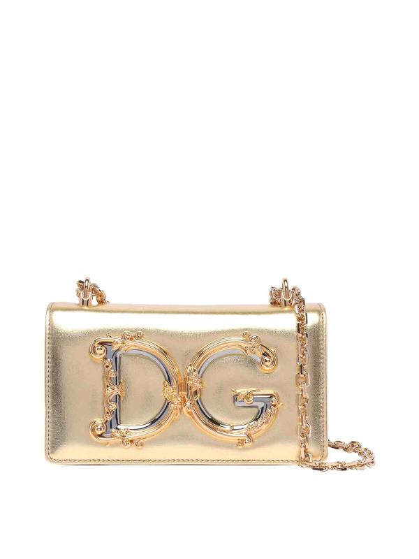 Dolce & Gabbana Sac Bandoulière - Rose Clair
