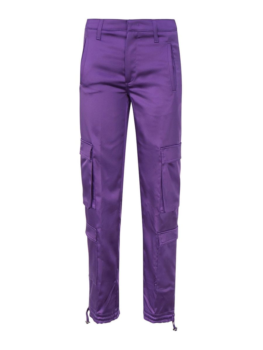 Dondup Pantalons Décontractés - Violet
